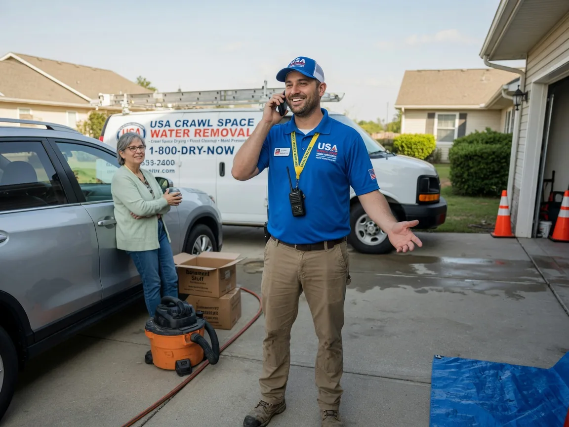 Crawl Space Water Removal Blackshear, GA FAQs